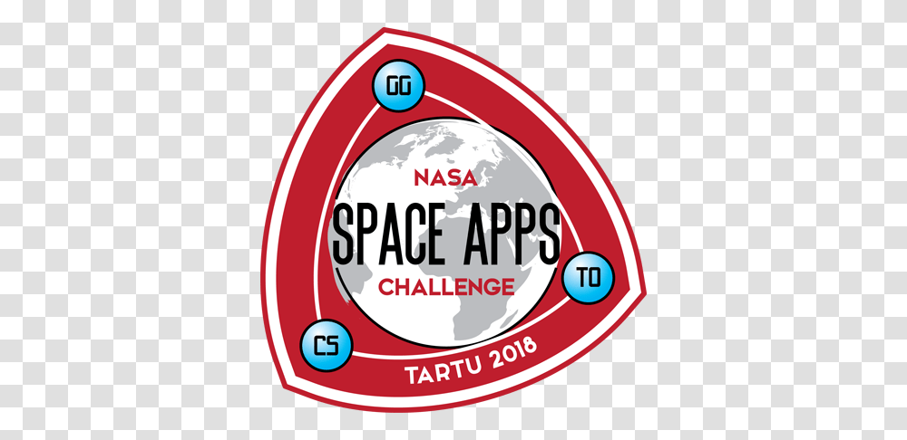 Nasa Space Apps Challenge In Tartu, Label, Advertisement Transparent Png