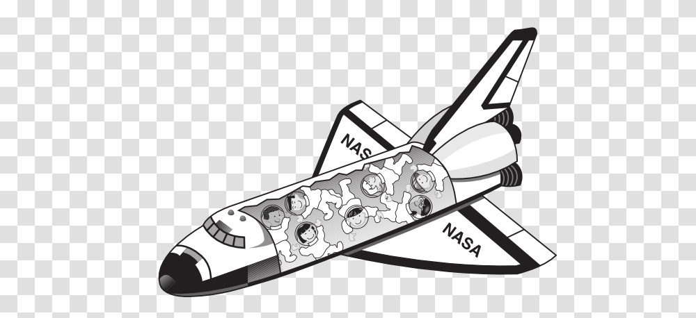 Nasa Space Ship Clip Art, Vehicle, Transportation, Aircraft, Airplane Transparent Png