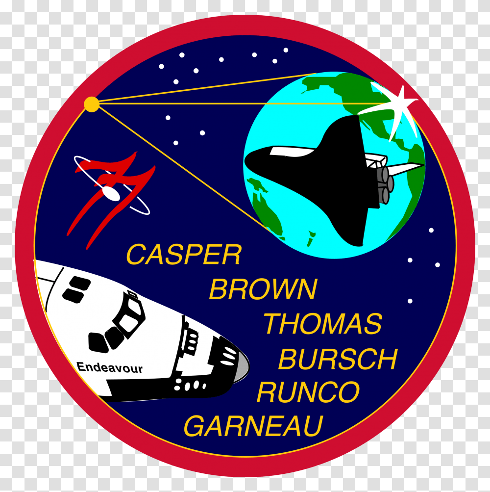 Nasa Sts 77 Patch Clip Arts Sts, Astronomy, Outer Space, Label Transparent Png
