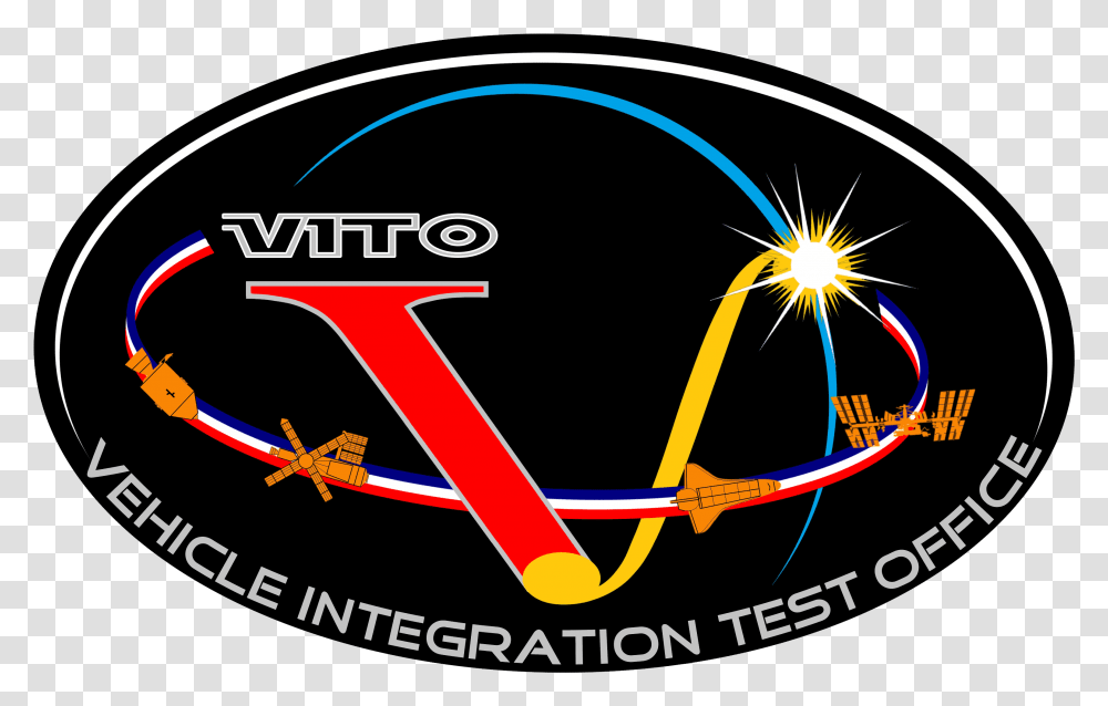 Nasa Vehicle Integration Test Office Insignia Circle, Logo, Label Transparent Png