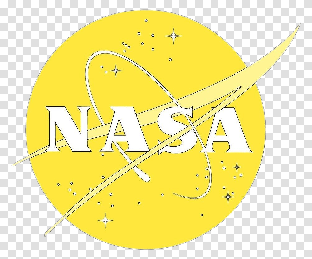 Nasaaesthetic Yellow Vibes Space Nasa Circle, Insect, Invertebrate, Animal, Logo Transparent Png