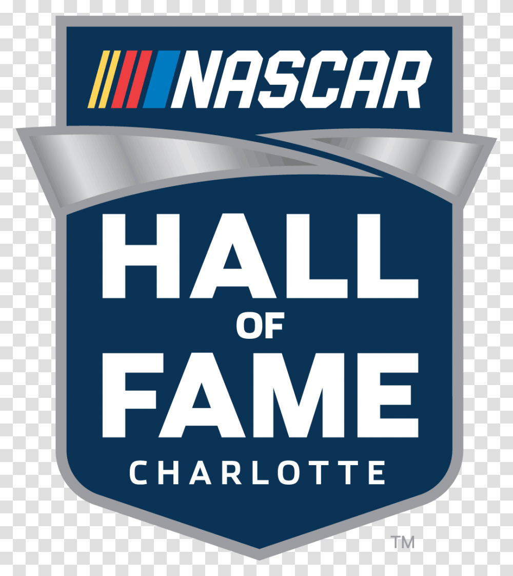 Nascar Hall Of Fame Logo, Label, First Aid, Word Transparent Png