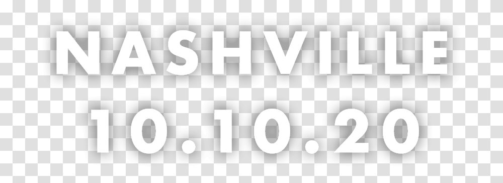 Nashville 2020 Graphics, Number, Alphabet Transparent Png