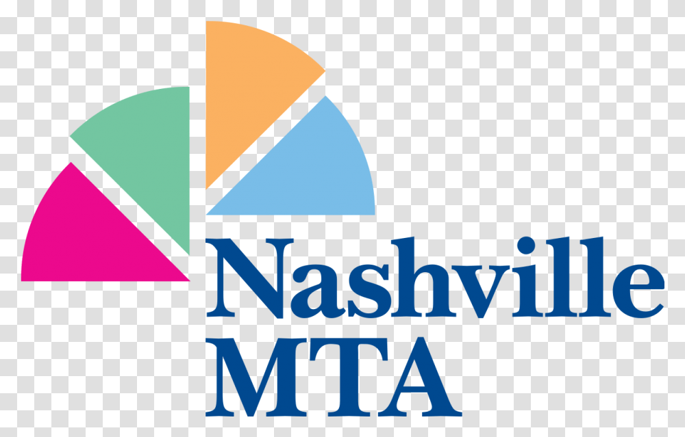 Nashville Mta Logo Nashville Metropolitan Transit Authority Logo, Triangle, Symbol, Trademark, Text Transparent Png