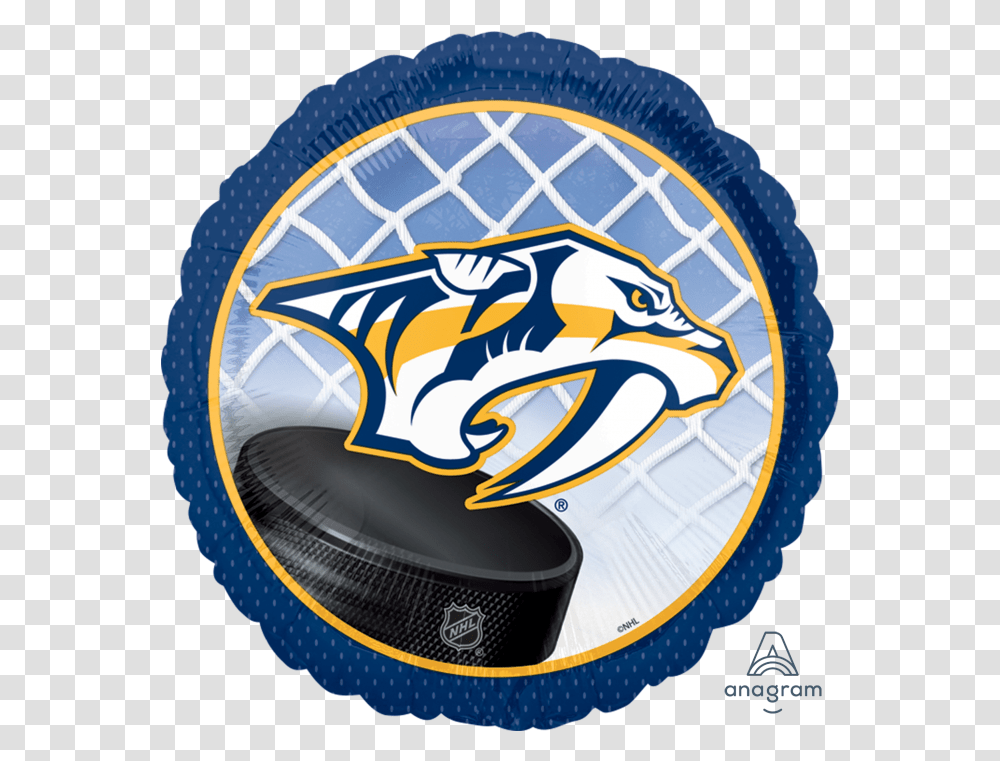 Nashville Predators Logo, Helmet, Frisbee Transparent Png