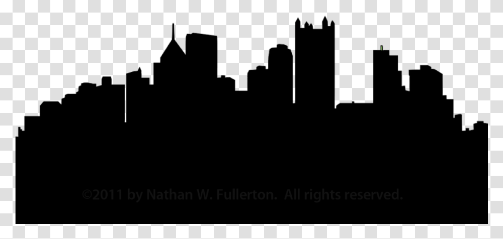 Nashville Skyline Silhouette Silhouette Pittsburgh Skyline, Crowd, Outdoors, Nature Transparent Png