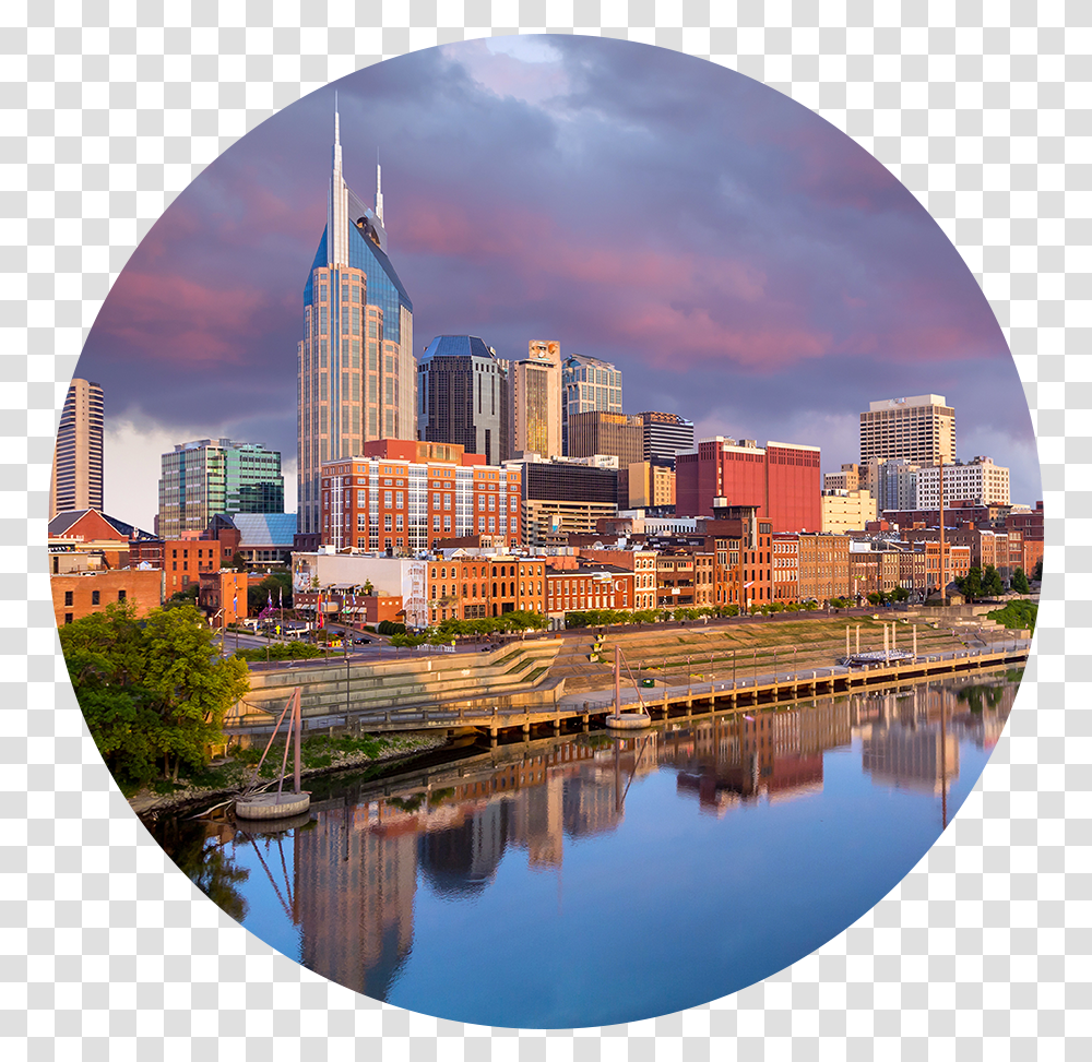 Nashville Tennessee, Urban, City, Building, High Rise Transparent Png