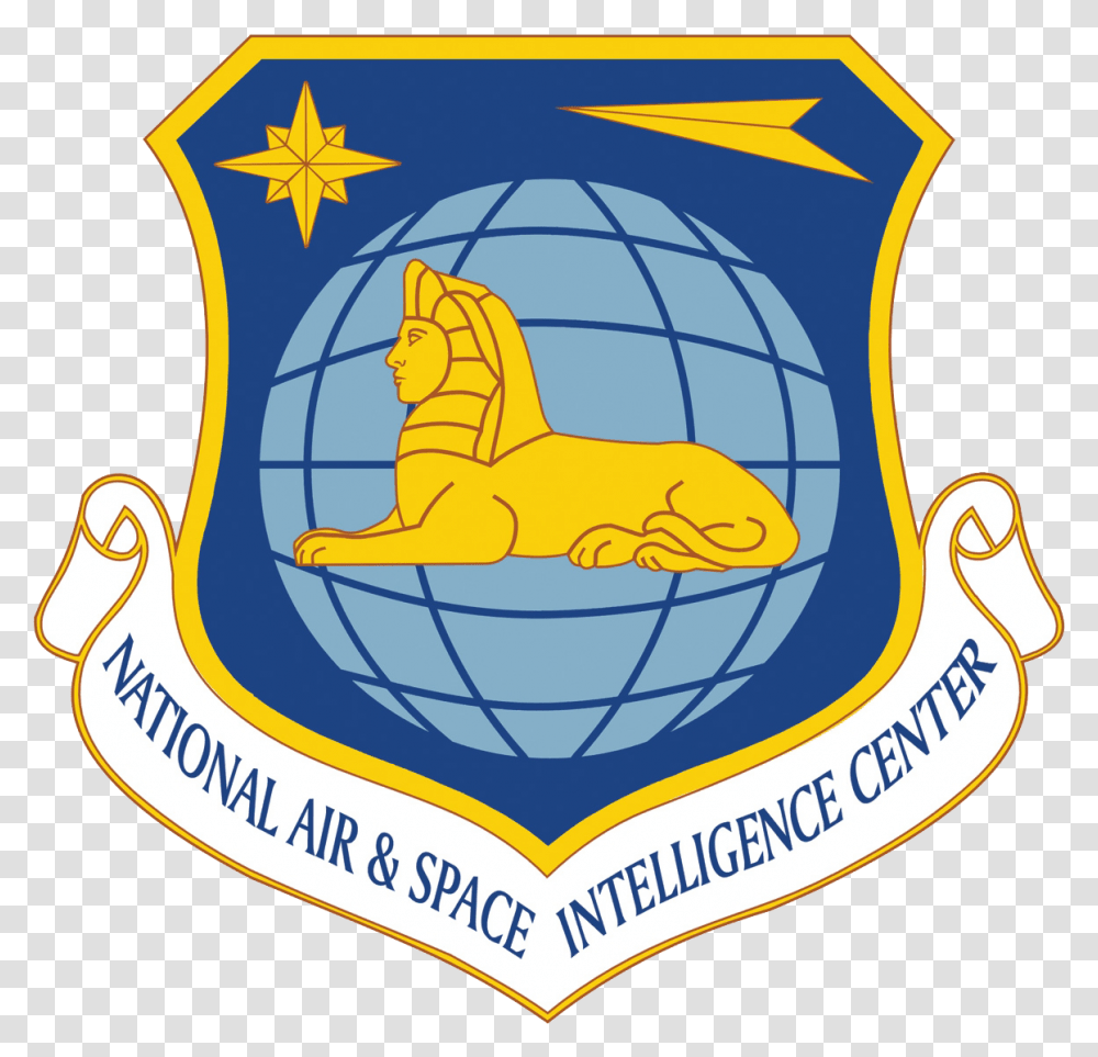 Nasic Emblem National Air And Space Intelligence Center, Logo, Trademark, Armor Transparent Png