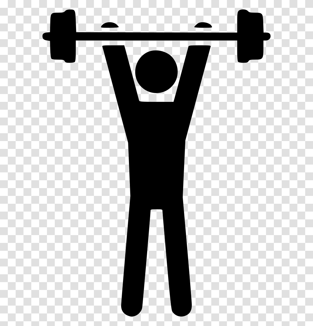 Nastic Dumbbell Strength Weight Man Comments Strength Clipart, Stencil, Hand, Silhouette, Pants Transparent Png