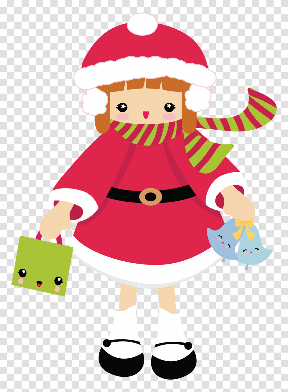 Natal Personagens Clips Clip Art Natal, Bag, Snowman, Winter, Outdoors Transparent Png