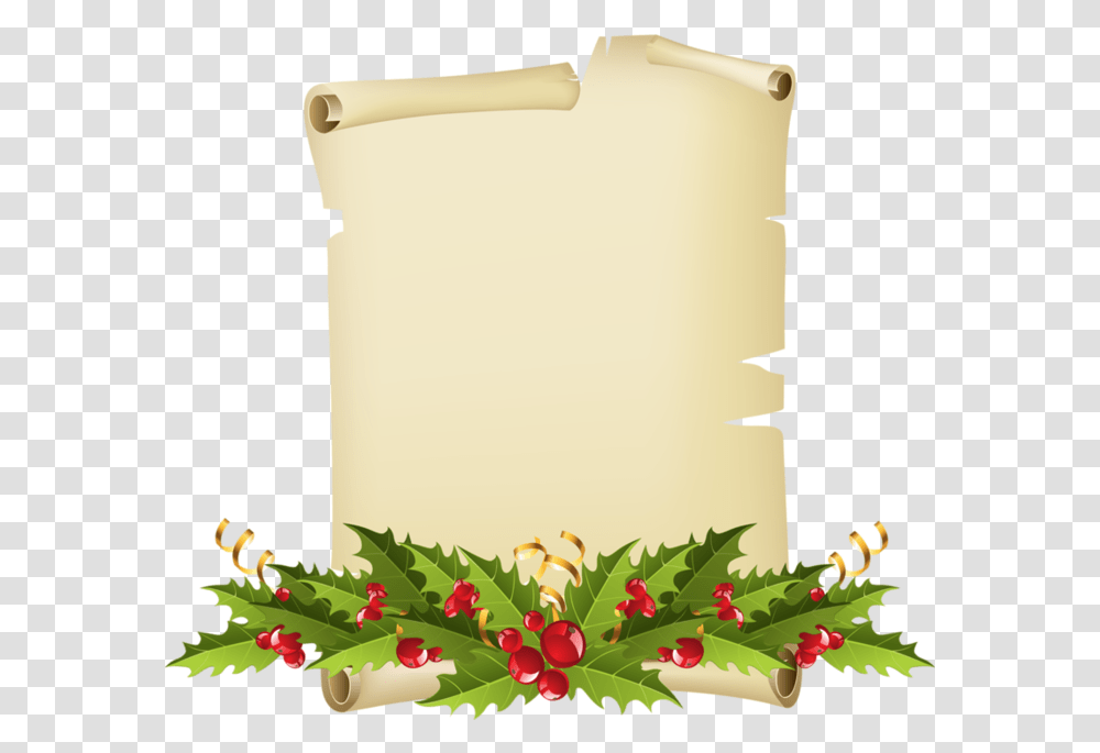 Natal Tubos Scrolls Letras Christmas Mistletoe Transparent Png