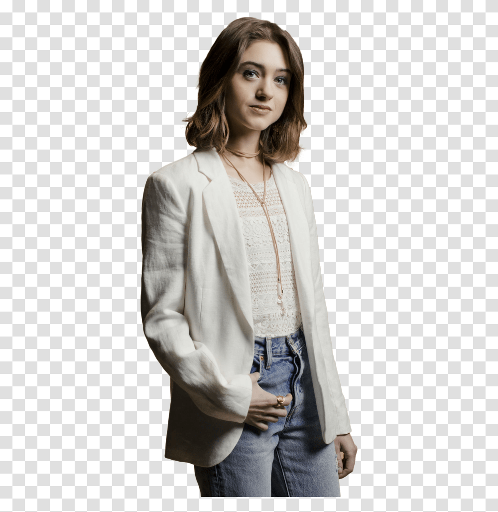 Natalia Dyer Photo Natalia Dyer, Sleeve, Person, Long Sleeve Transparent Png