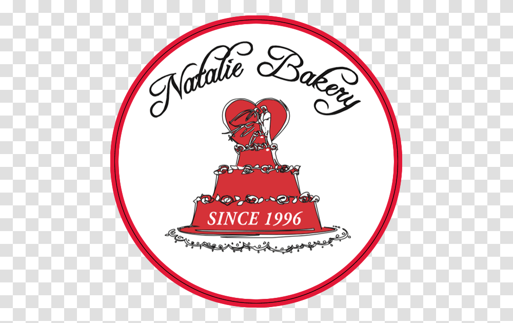 Natalie Bakery, Label, Dessert, Food Transparent Png