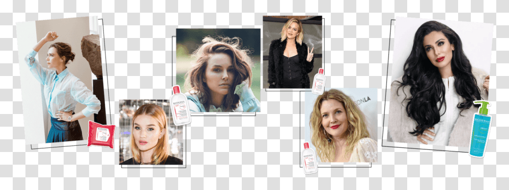 Natalie Portman Collage, Person, Face, Female Transparent Png