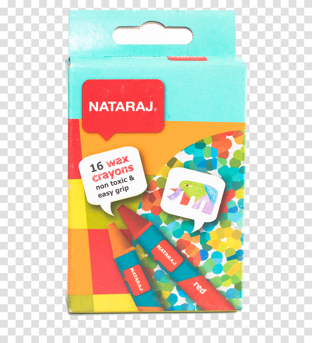 Nataraj 16 Wax Crayons, Paper, Poster, Advertisement Transparent Png