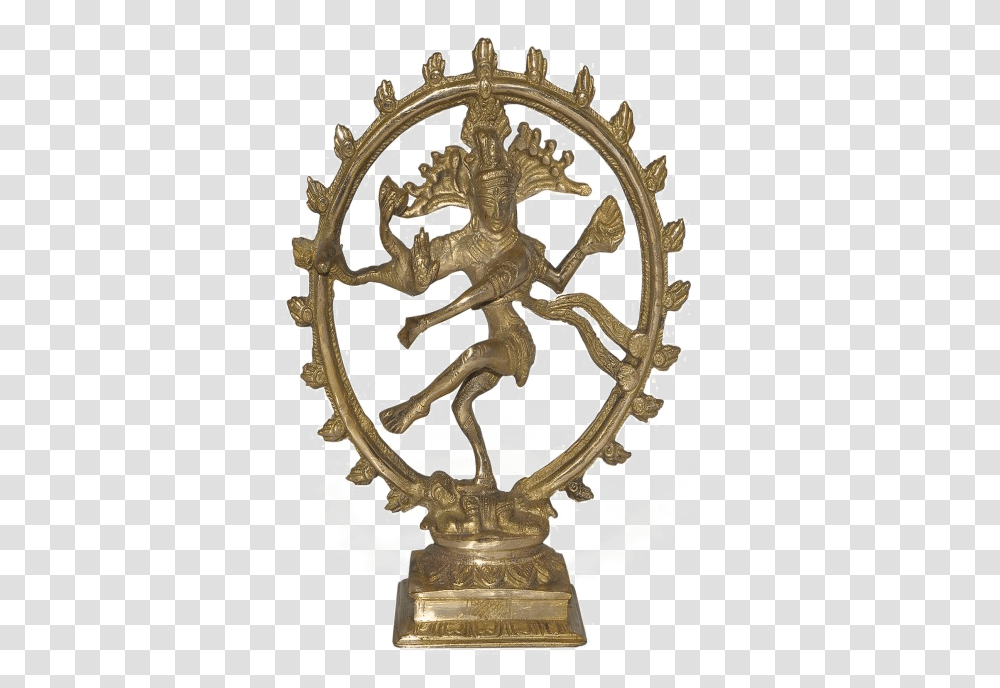Nataraja Images 1950 Cast Brass Hindu Nataraja Shiva Statue, Cross, Logo, Trademark Transparent Png