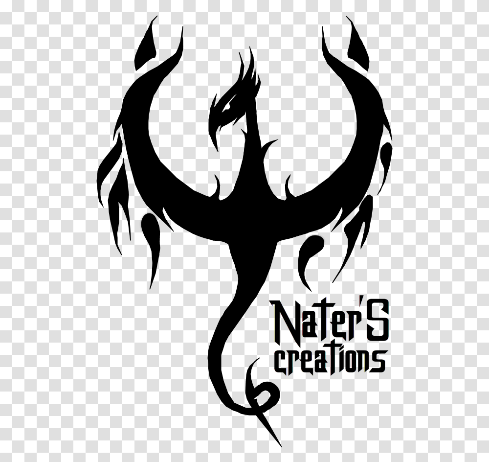 Naters Creations Logo Firebird Black Emblem, Outdoors, Nature, Outer Space, Astronomy Transparent Png