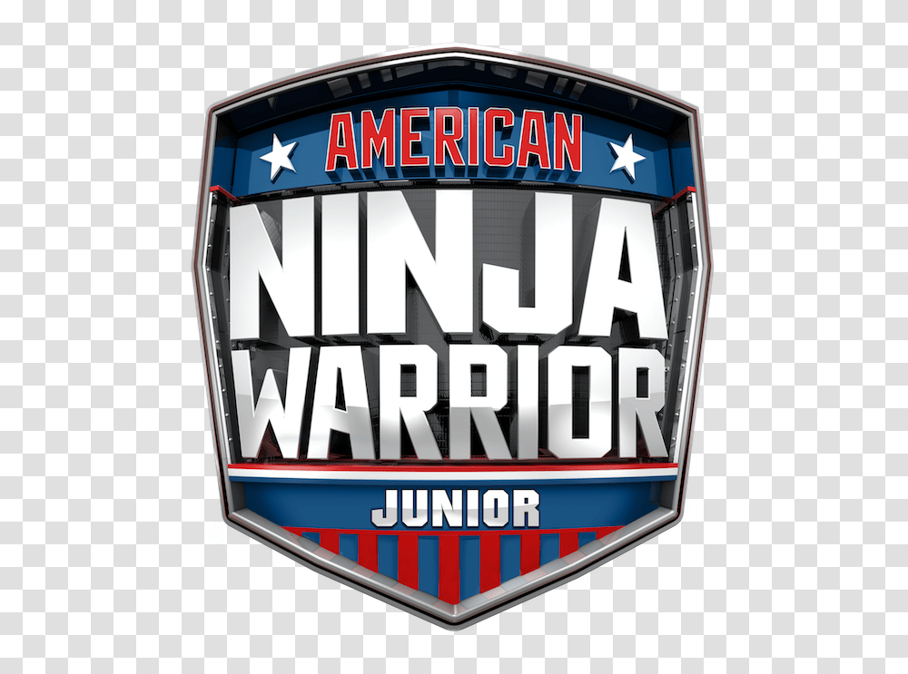 Nathan Baker American Ninja Warrior Jr Logo, Word, Symbol, Text, Trademark Transparent Png