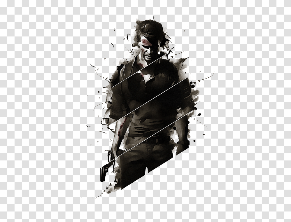 Nathan Drake Baby Onesie Iphone Wallpaper Uncharted 4, Person, Armor, Clothing, Plant Transparent Png