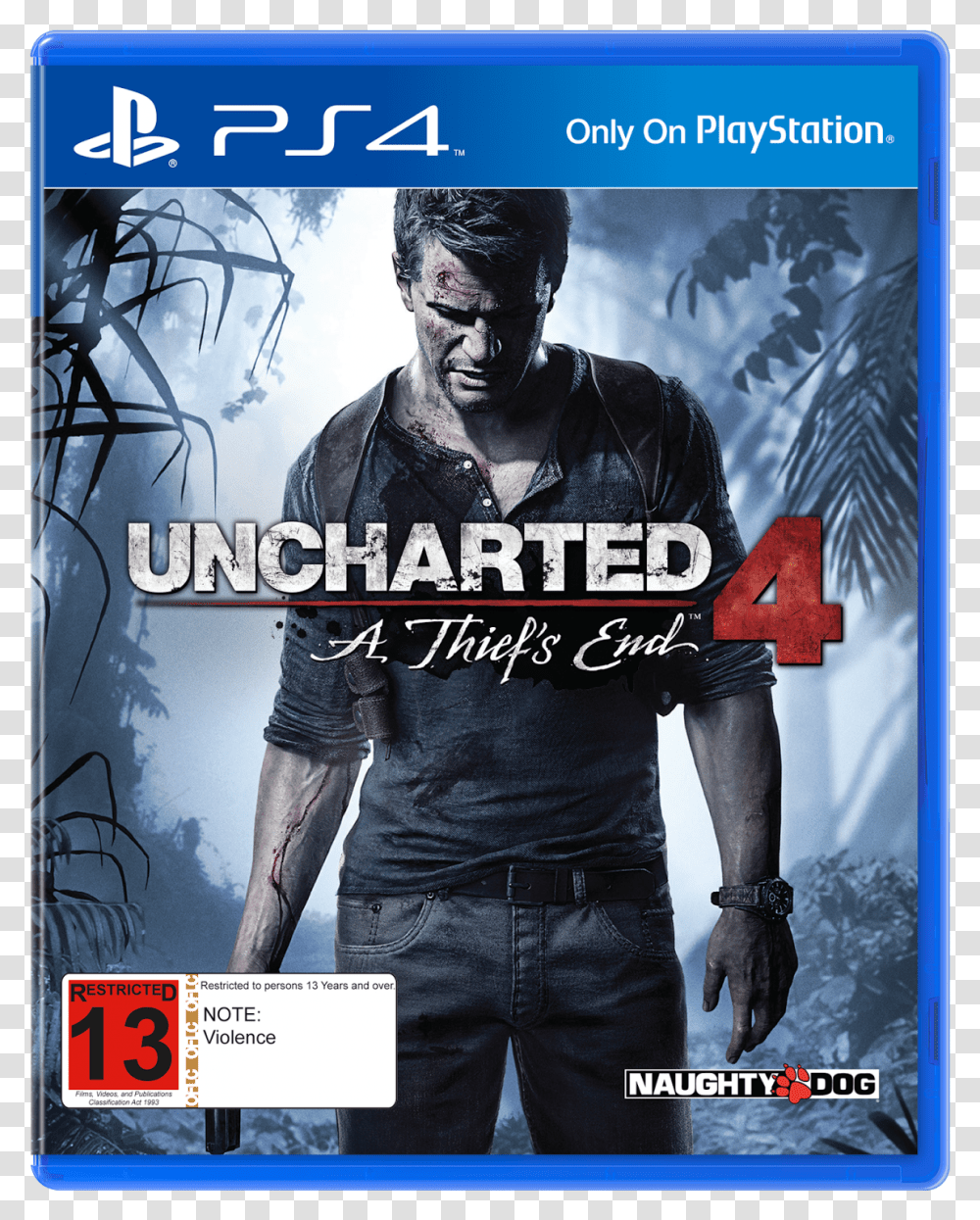 Nathan Drake Uncharted 4, Person, Human, Advertisement, Poster Transparent Png