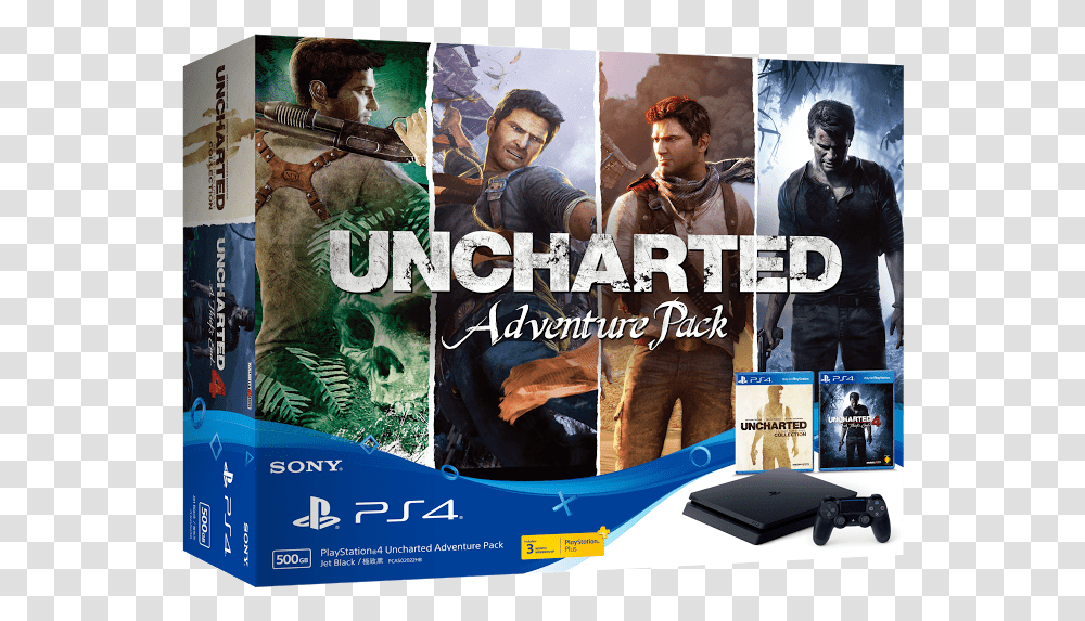 Nathan Drake Uncharted 4, Person, Human, Poster, Advertisement Transparent Png