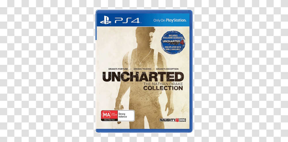 Nathan Drake Uncharted 4, Poster, Advertisement, Flyer, Paper Transparent Png