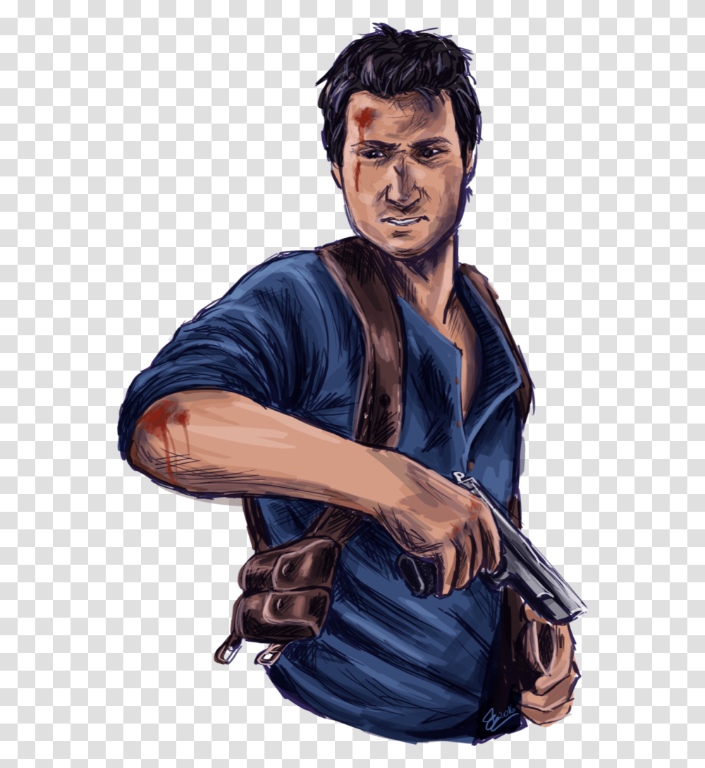 Nathan Fan Art Friday Illustration, Person, Leisure Activities, Hand, Ninja Transparent Png