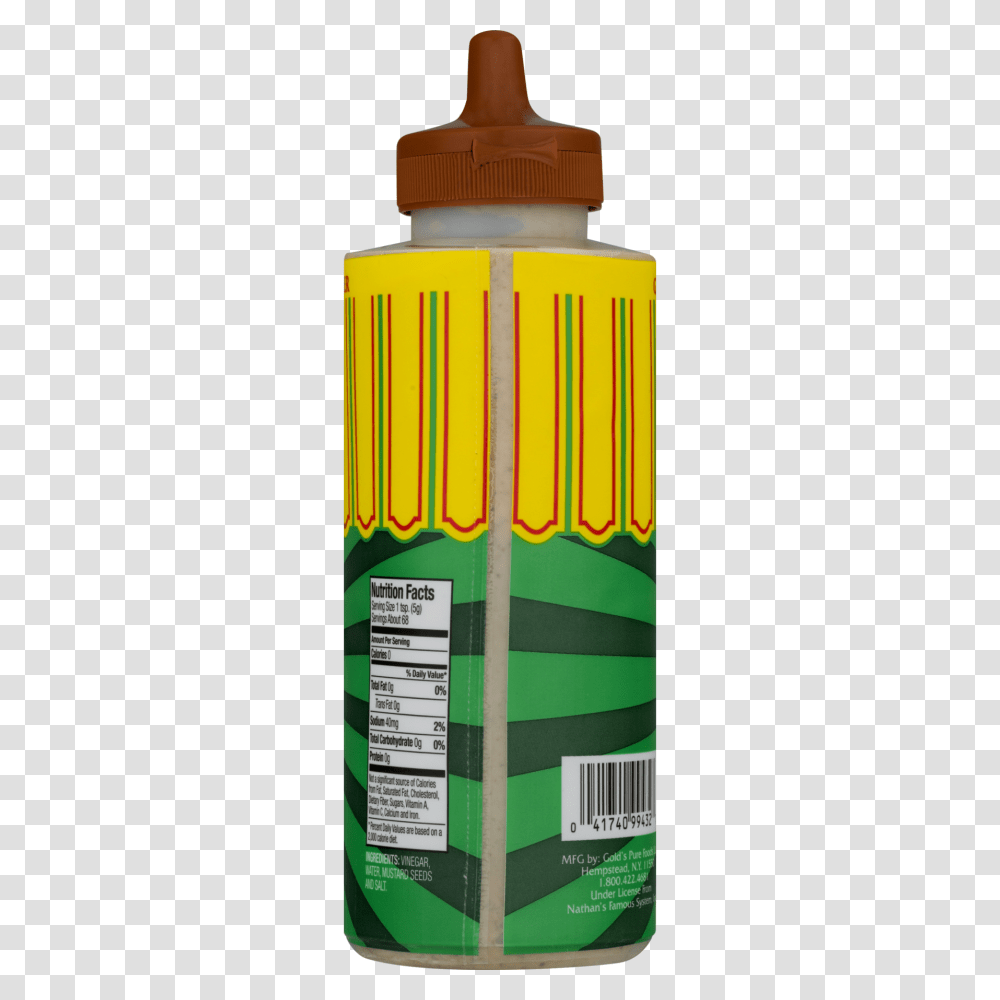 Nathans Spicy Brown Mustard Oz, Bottle, Cosmetics, Tin, Can Transparent Png