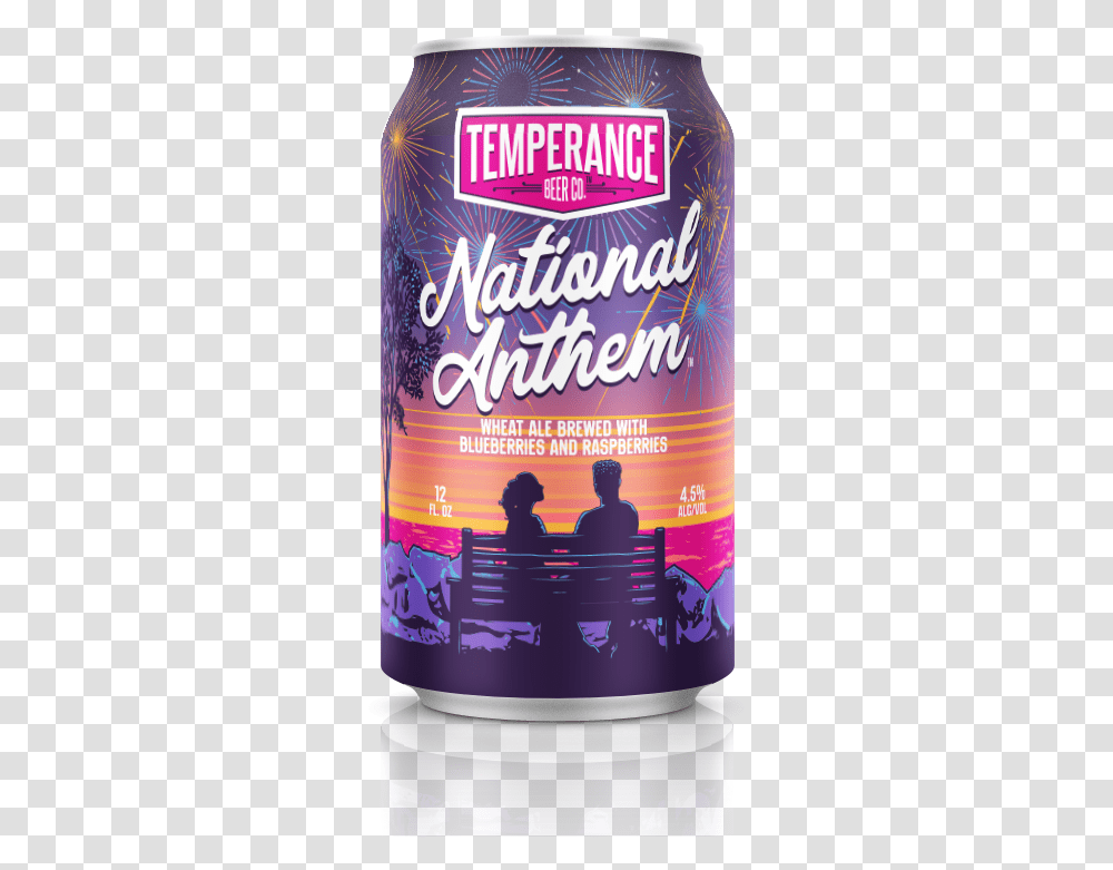 National Anthem Blueberry Raspberry Wheat, Person, Tin, Can, Aluminium Transparent Png