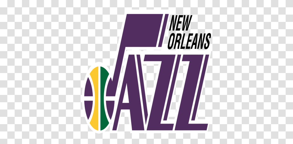National Basketball Associationteam Logos Logopedia Fandom New Orleans Jazz Logo, Symbol, Trademark, Text, Building Transparent Png
