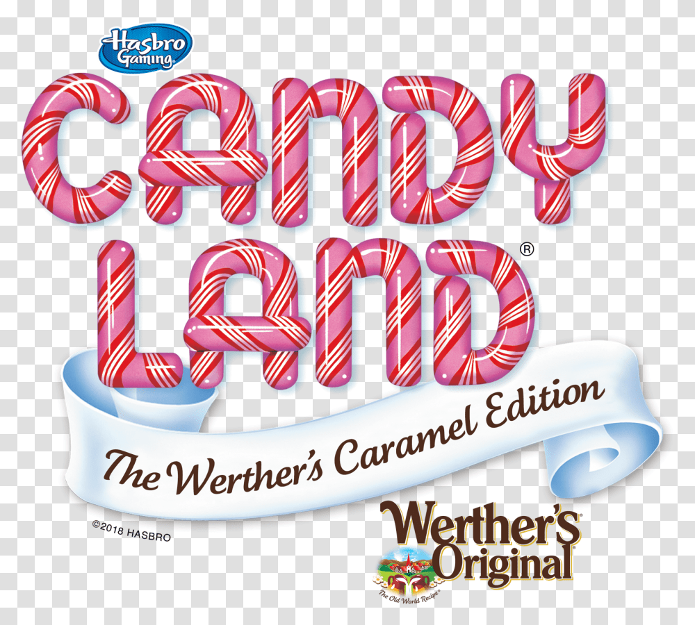 National Caramel Day Celebration With Werther S Original Candy Land, Label, Word, Advertisement Transparent Png