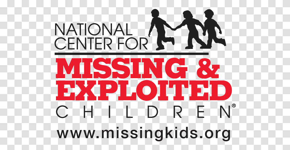 National Center For Missing And Exploited Children, Alphabet, Word, Person Transparent Png