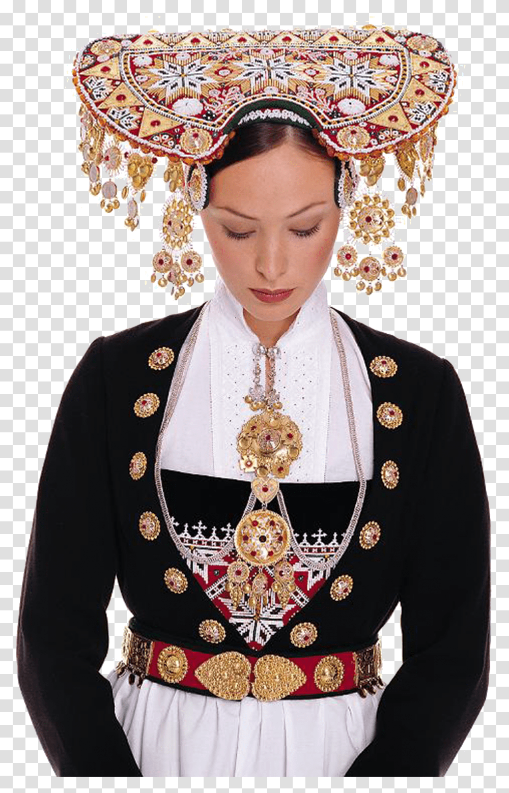 National Costume Headdress Norway Transparent Png