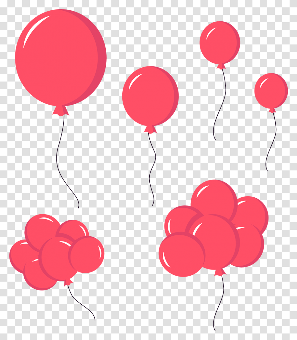 National Day Red Balloons Festive And Vector Image Balloons Vector, Plant Transparent Png