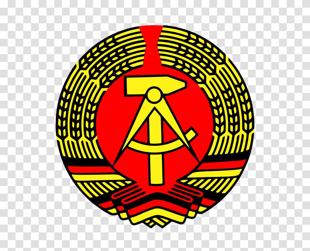 National Emblem Of East Germany Flag Of East Germany Computer, Logo, Trademark, Dynamite Transparent Png