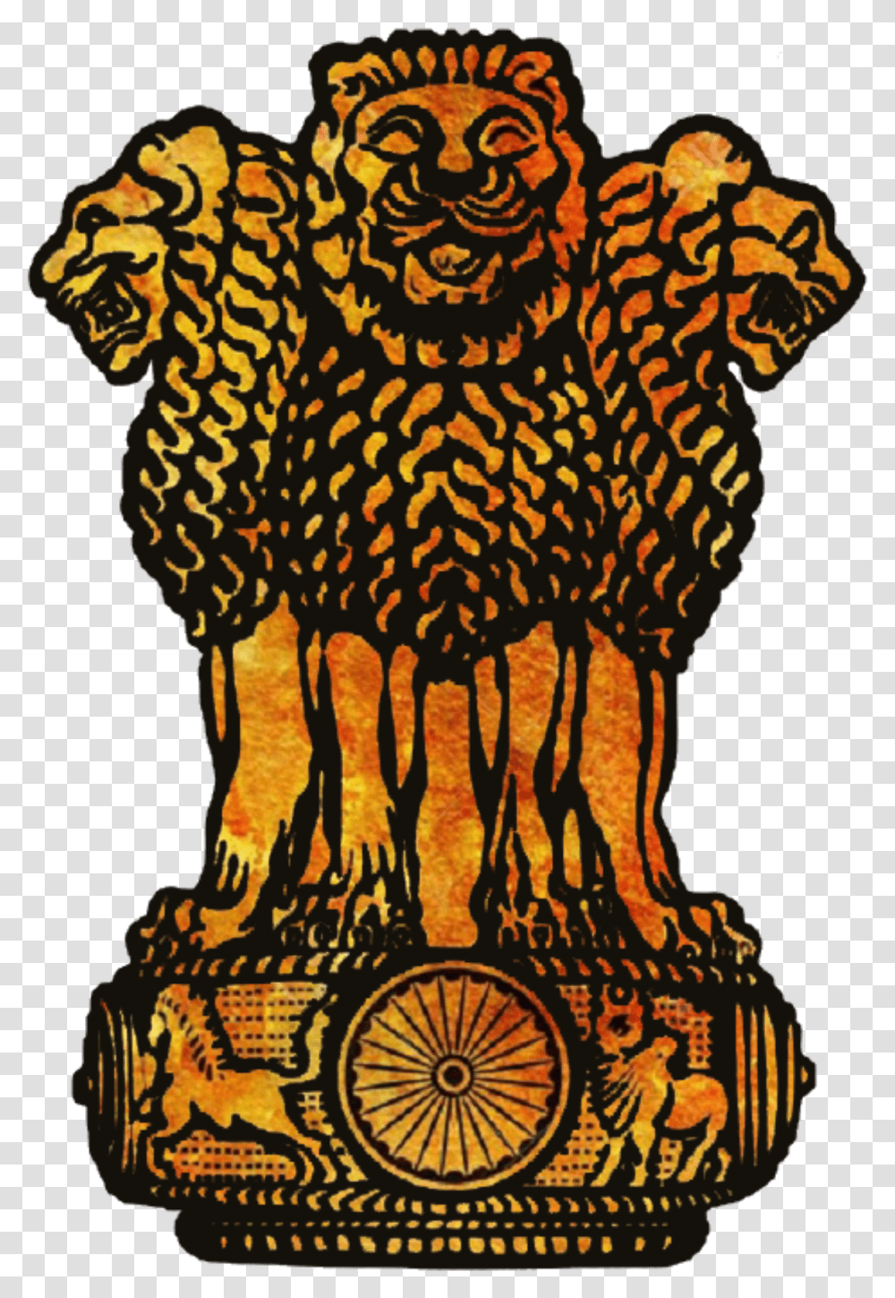 National Emblem Of India, Statue, Sculpture Transparent Png