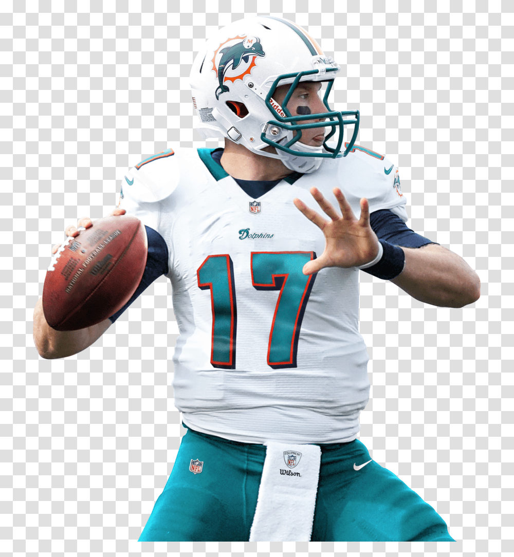 National Football All Sim League Miami Dolphins Player, Apparel, Helmet, Person Transparent Png