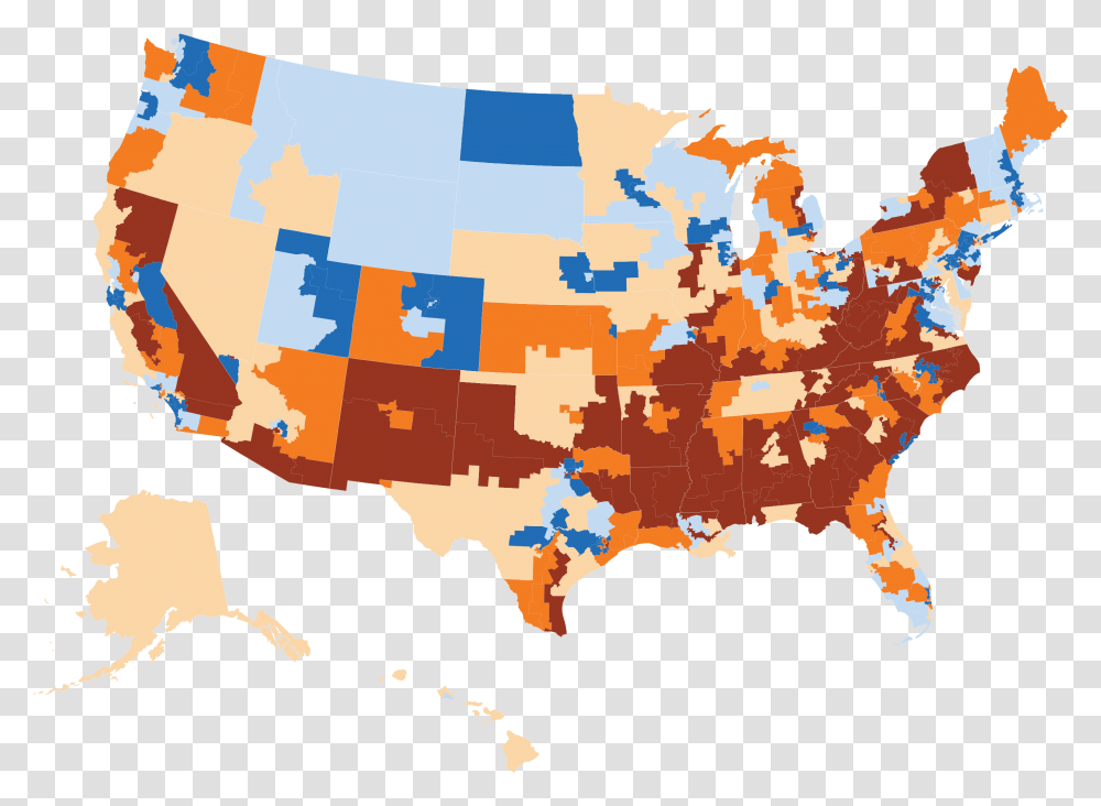 National Heat Map Of Congressional District Dci Scores Map House Market Usa, Diagram, Atlas, Plot Transparent Png