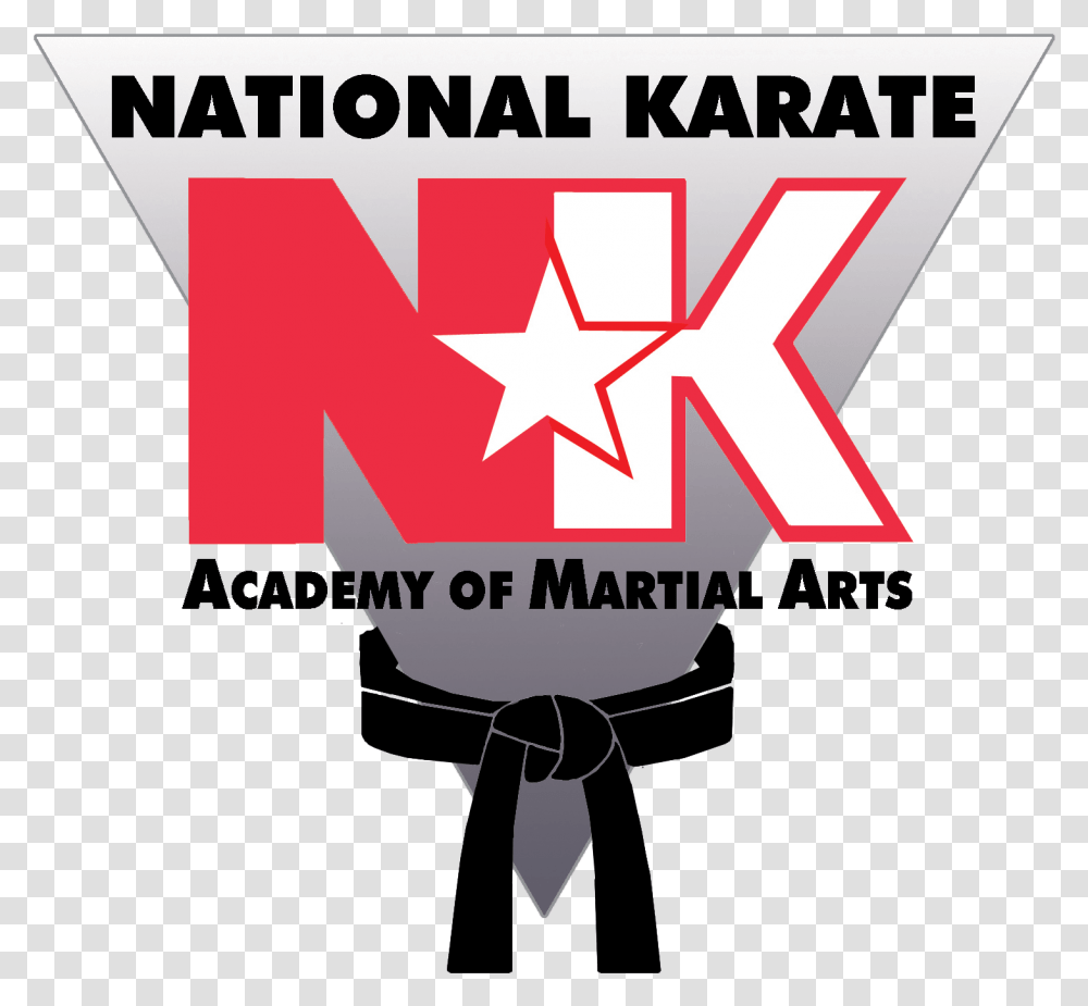 National Karate National Karate Logo, Symbol, Text, Hand, First Aid Transparent Png