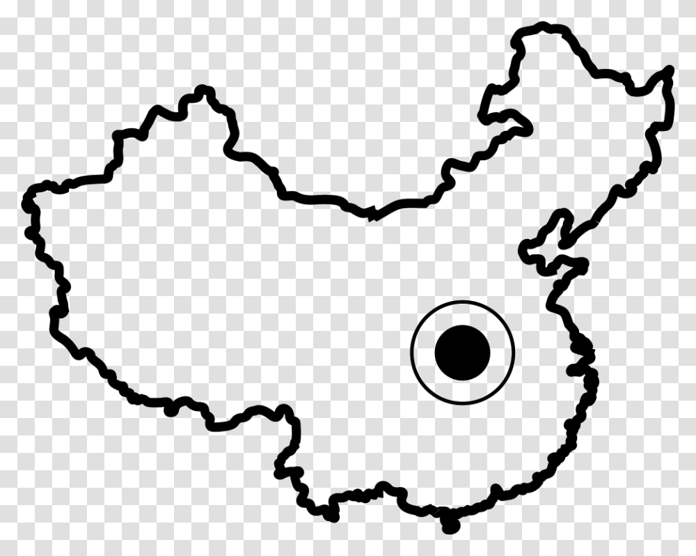 National Map China, Stencil, Hole, Stain, Tar Transparent Png