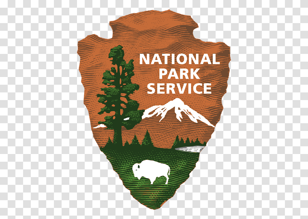 National Park Service Logo National Park Service Logo, Person, Outdoors, Nature, Land Transparent Png