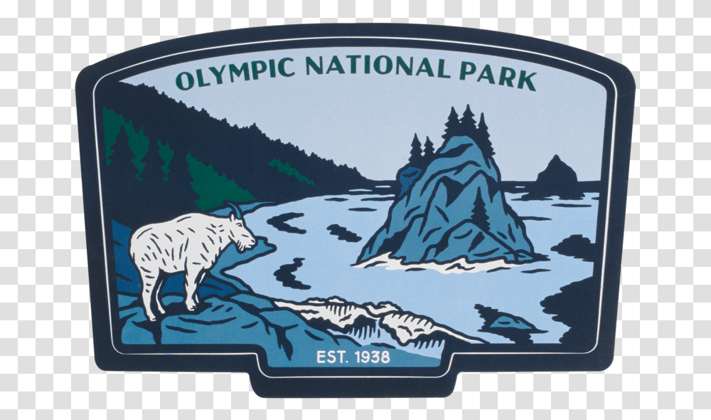 National Park Stickers Free, Label, Mammal, Animal Transparent Png