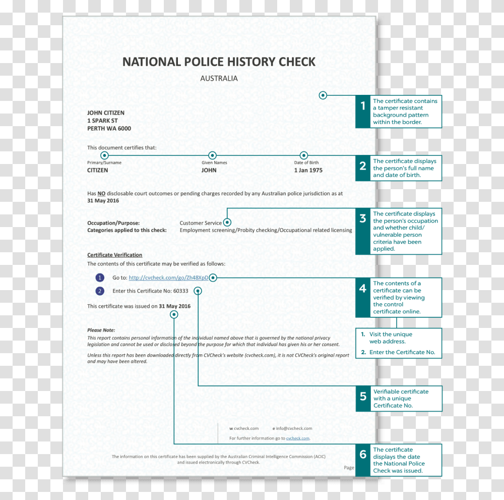 National Police Check Sample, Page, Document, Menu Transparent Png