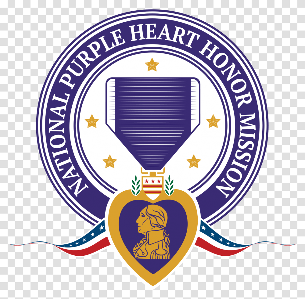 National Purple Heart Hall Of Honor Inc Taps Empire, Logo, Trademark, Badge Transparent Png