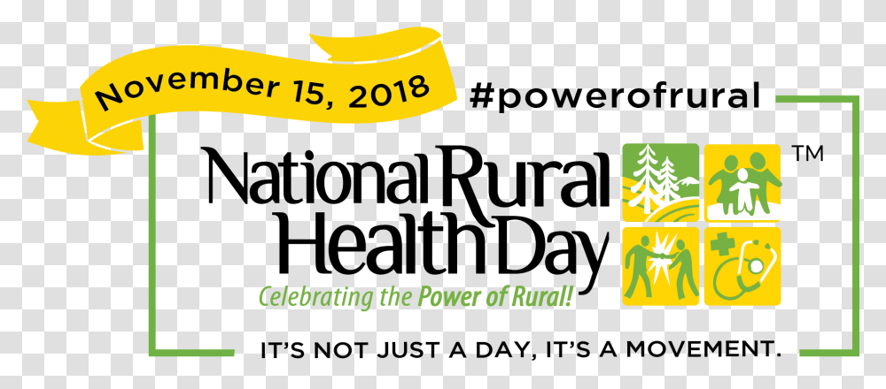 National Rural Health Day, Label, Word, Icing Transparent Png