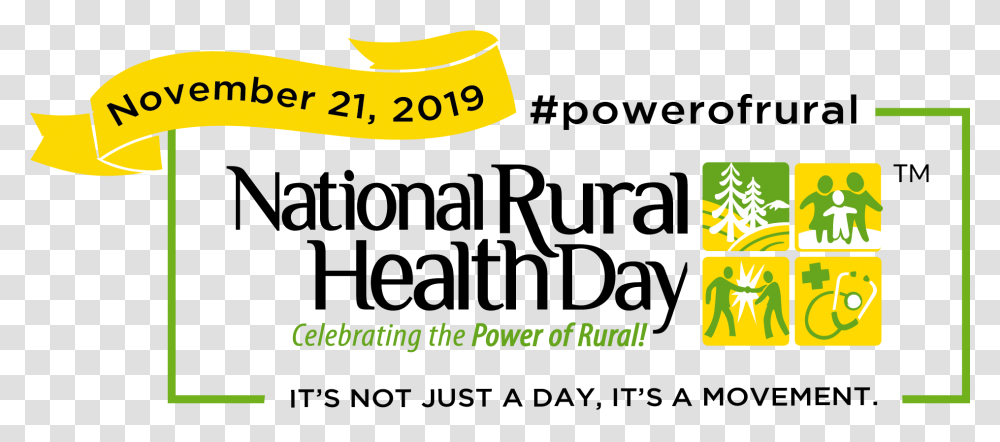 National Rural Health Day, Label, Word, Plant Transparent Png