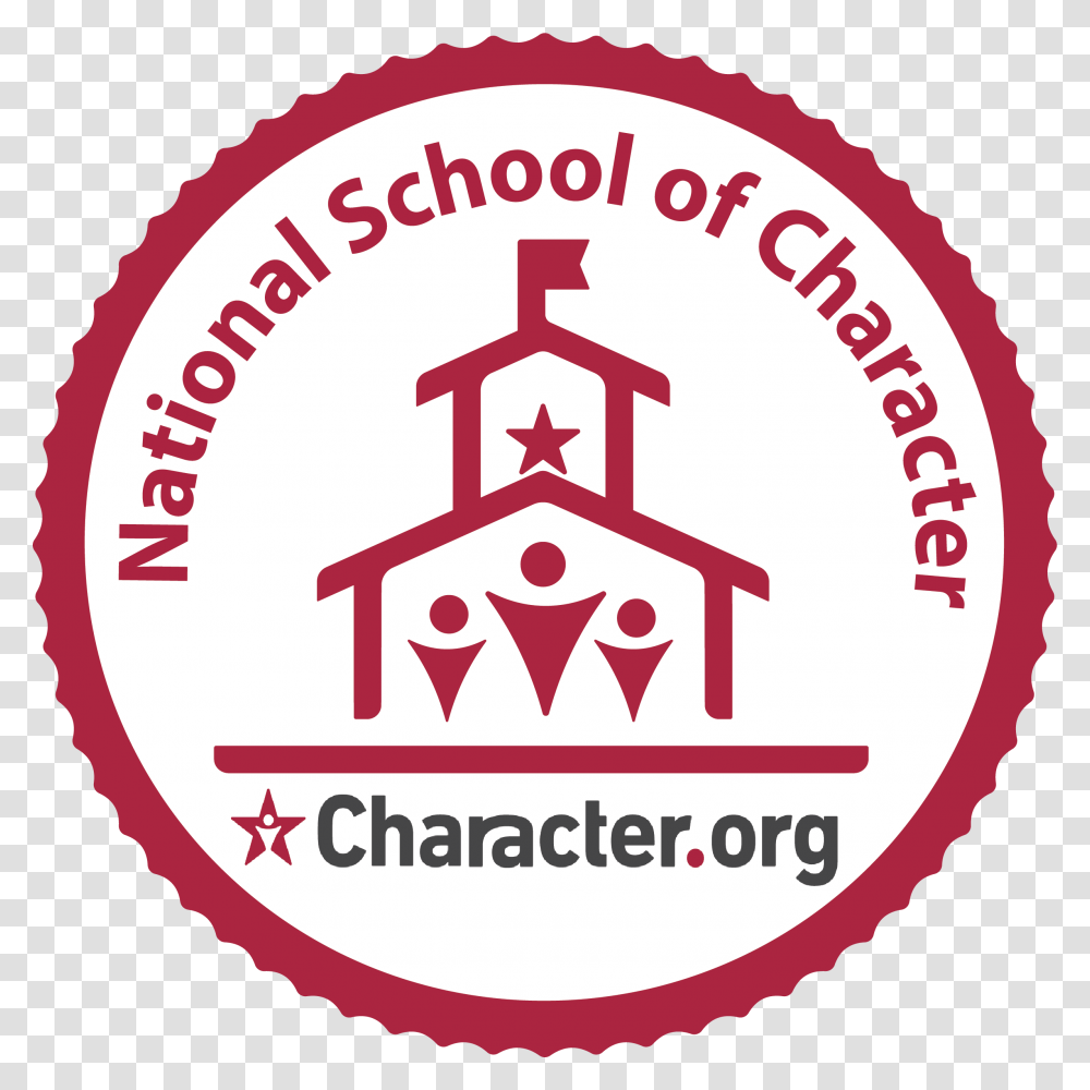 National School Of Character, Logo, Label Transparent Png
