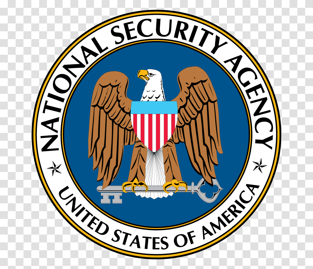 National Security Agency Logo, Trademark, Badge, Emblem Transparent Png