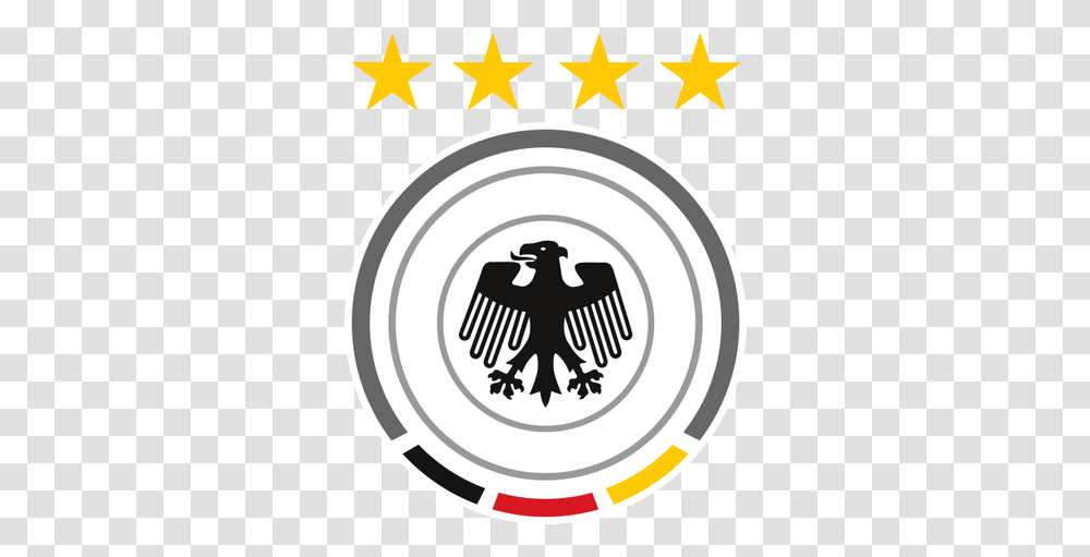 National Soccer Team Logos Germany National Football Team Logo, Symbol, Emblem, Trademark, Star Symbol Transparent Png