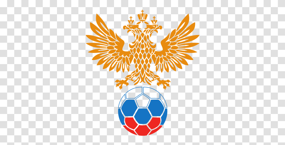 National Soccer Team Logos Russia Football Logo, Soccer Ball, Team Sport, Sports, Symbol Transparent Png